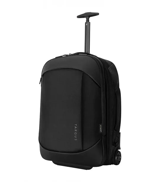 15.6in EcoSmart® Mobile Tech Traveler Rolling Backpack Black