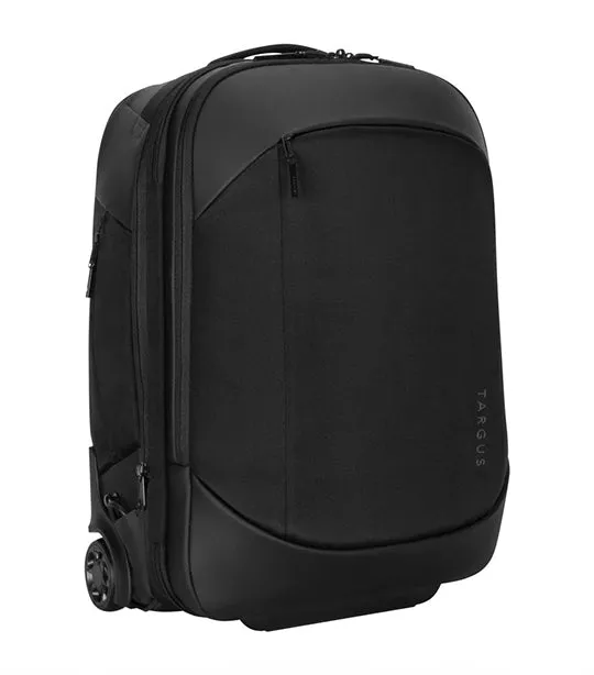 15.6in EcoSmart® Mobile Tech Traveler Rolling Backpack Black