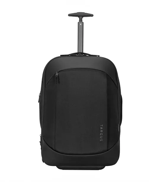 15.6in EcoSmart® Mobile Tech Traveler Rolling Backpack Black