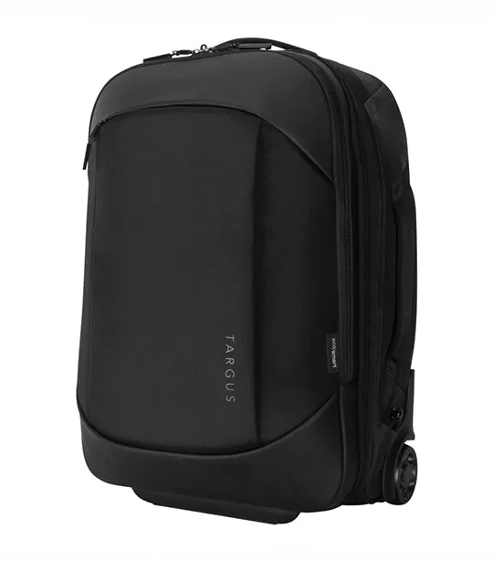 15.6in EcoSmart® Mobile Tech Traveler Rolling Backpack Black