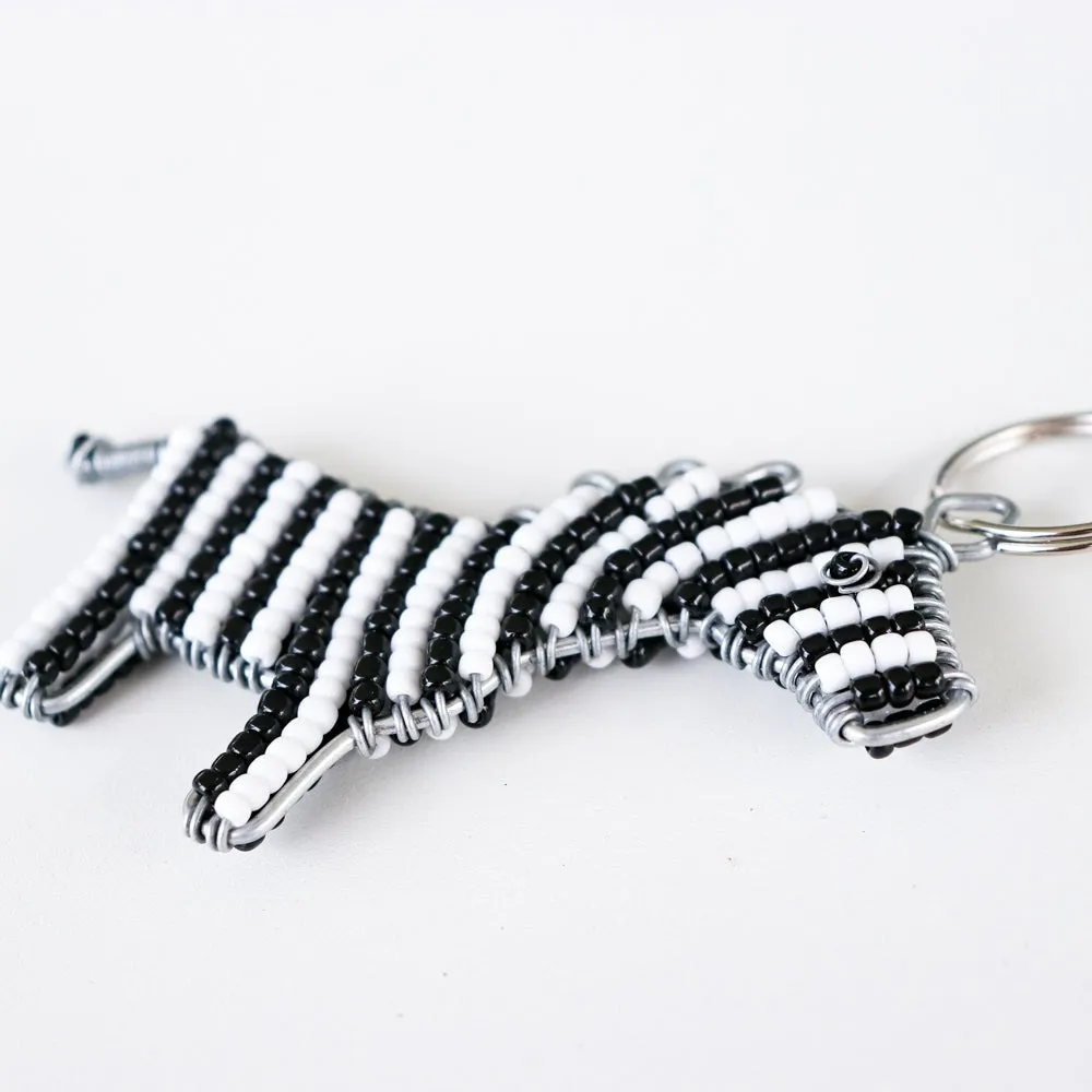 African Animal Keychains