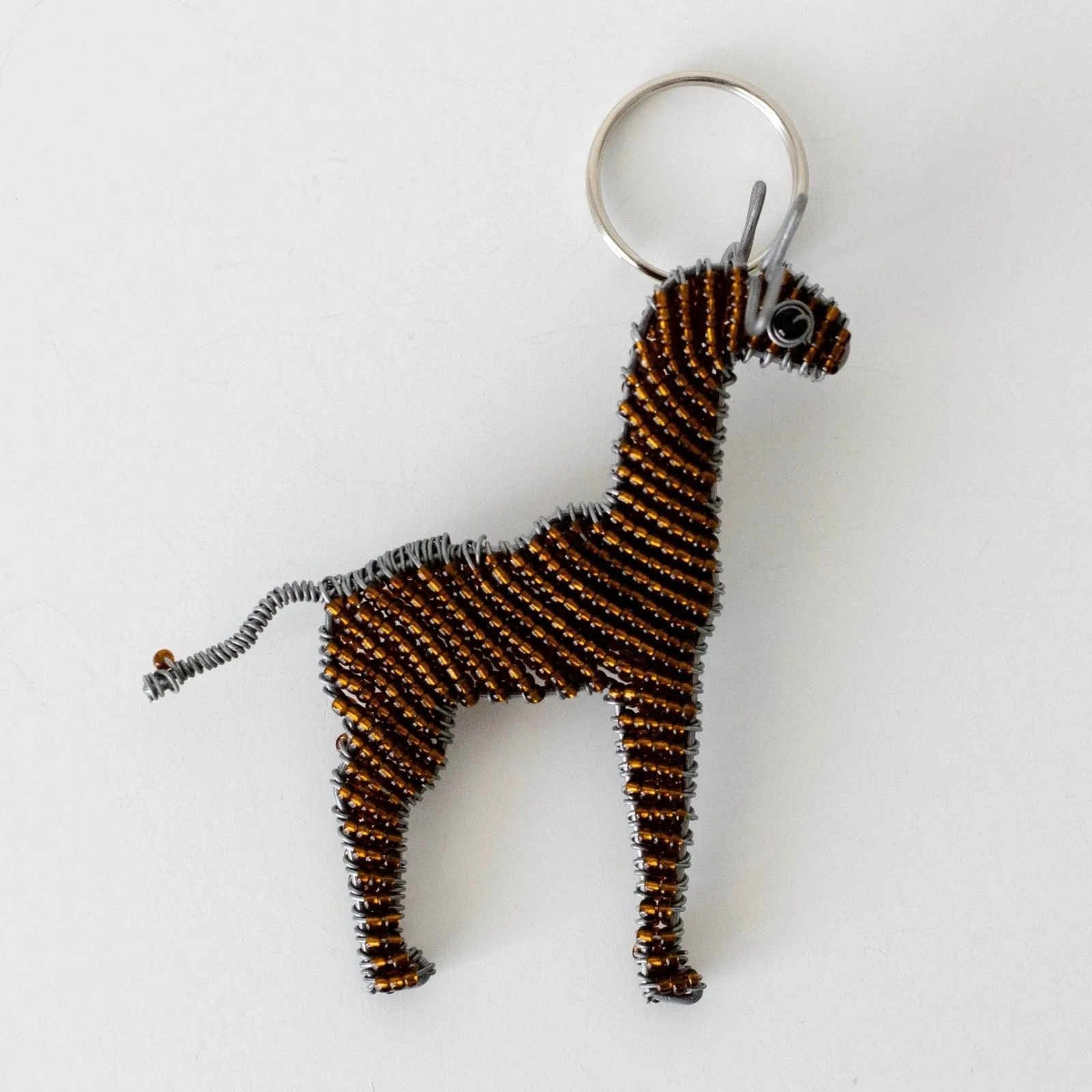 African Animal Keychains