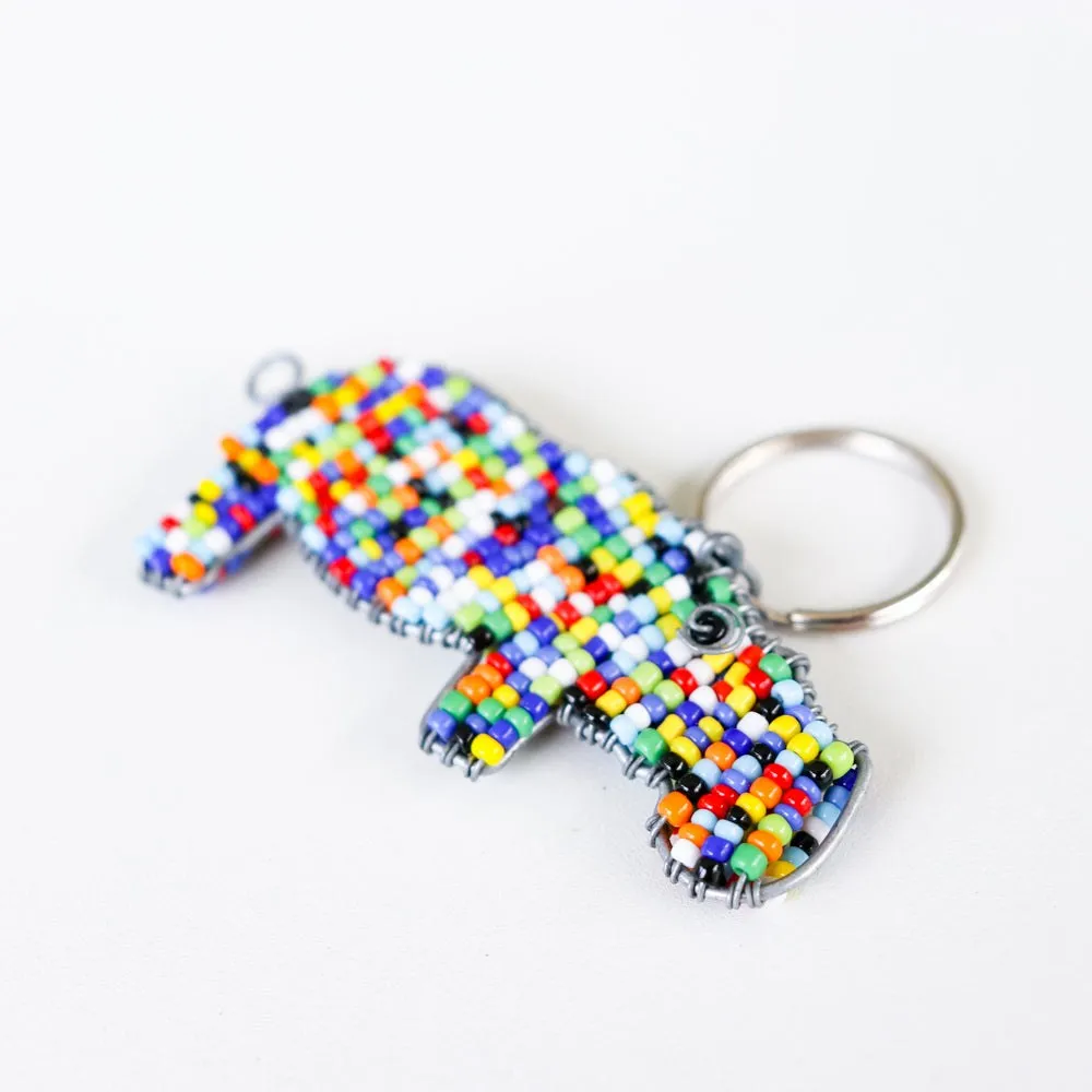 African Animal Keychains