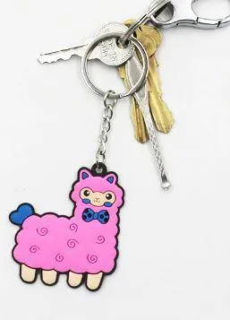 Alpaca Tag Keychain