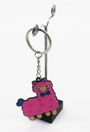 Alpaca Tag Keychain