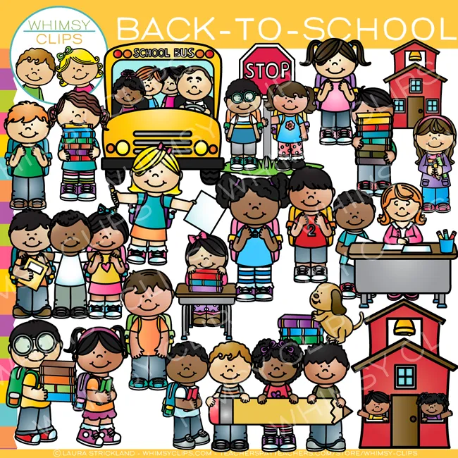 Back-To-School Time Clip Art