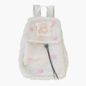 benpaolv Plush Y2K Cute Cat Backpack