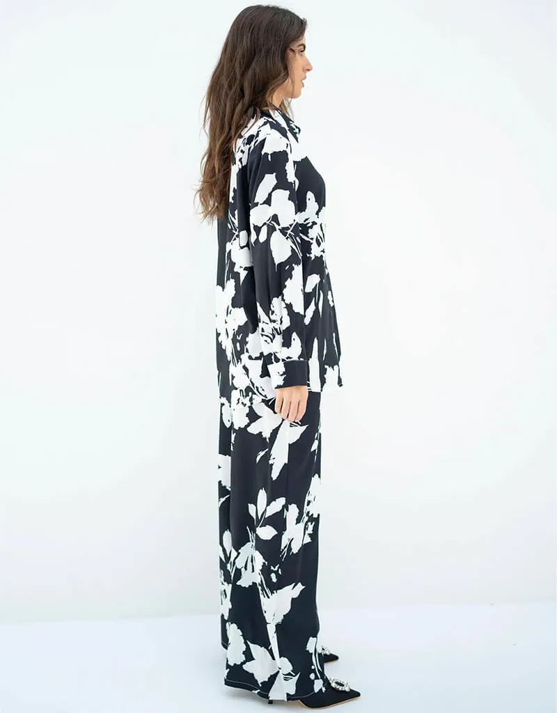 Black Latest Heavy Designer Maxi Dress