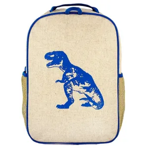 Blue Dino Grade School Backpack