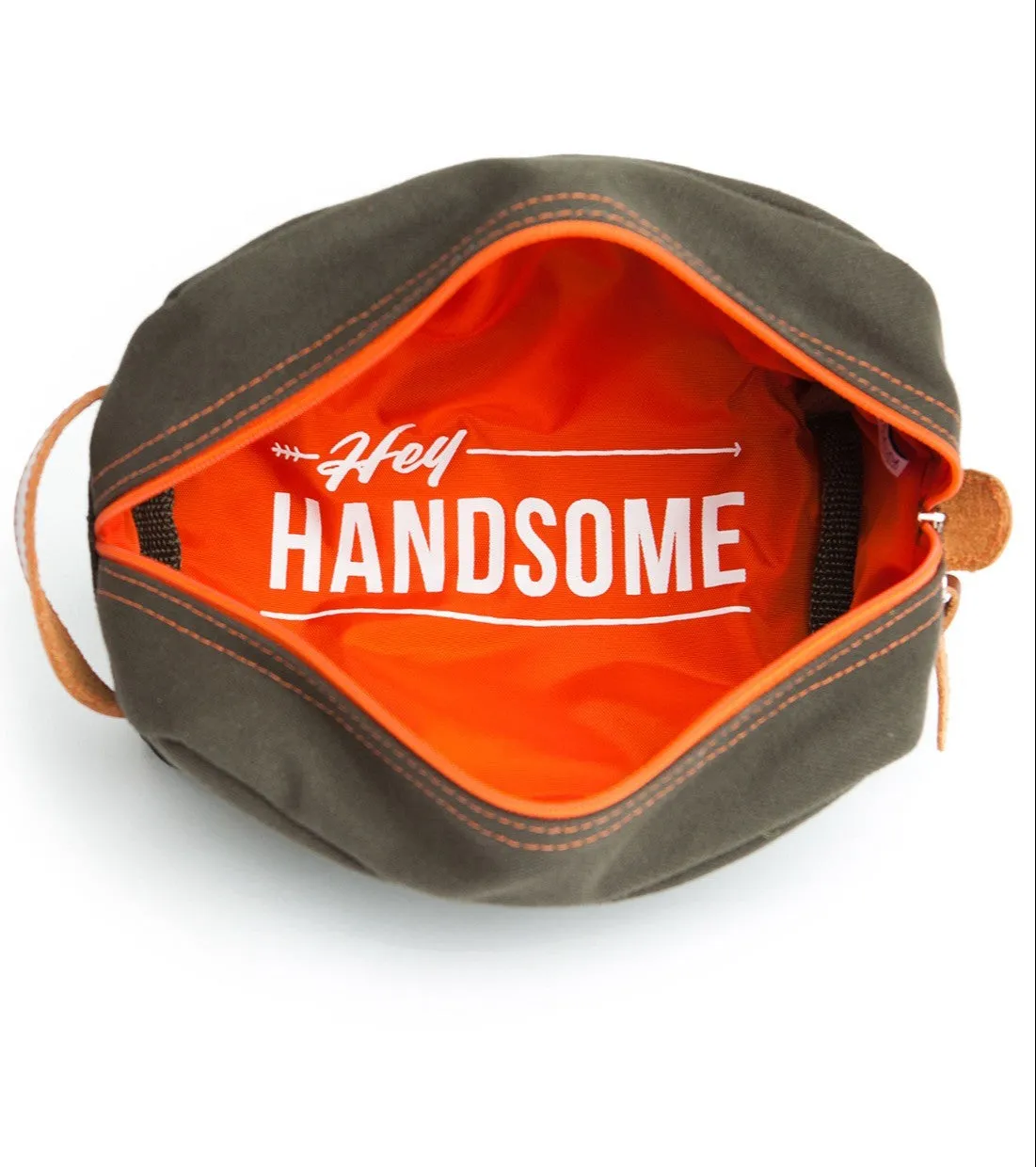 Boarding Pass Hello Handsome Dopp Kit Toiletry Pouch