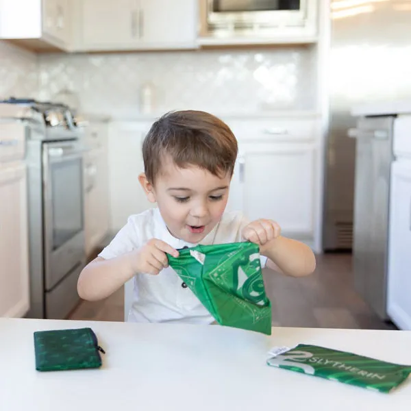 Bumkins Snack Bag Combo - Harry Potter Slytherin