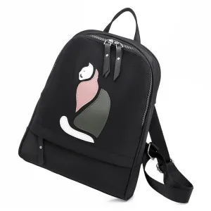 Cartoon Print Backpack for Women