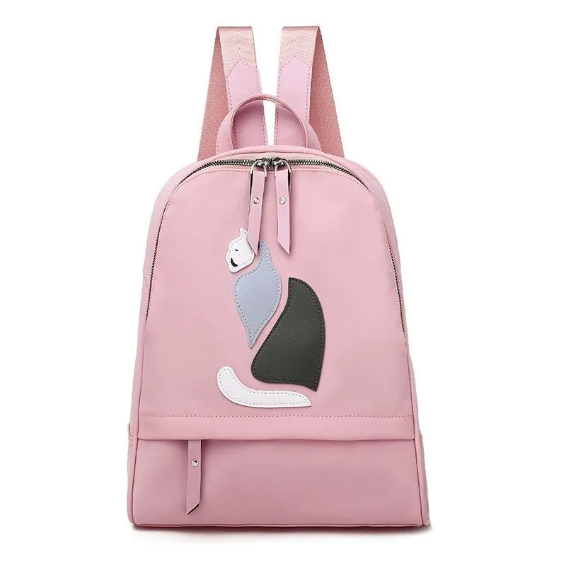 Cartoon Print Backpack for Women