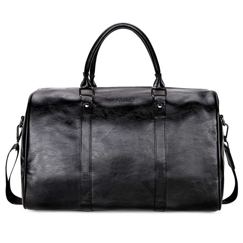 Casual PU Leather Business Travel Bag