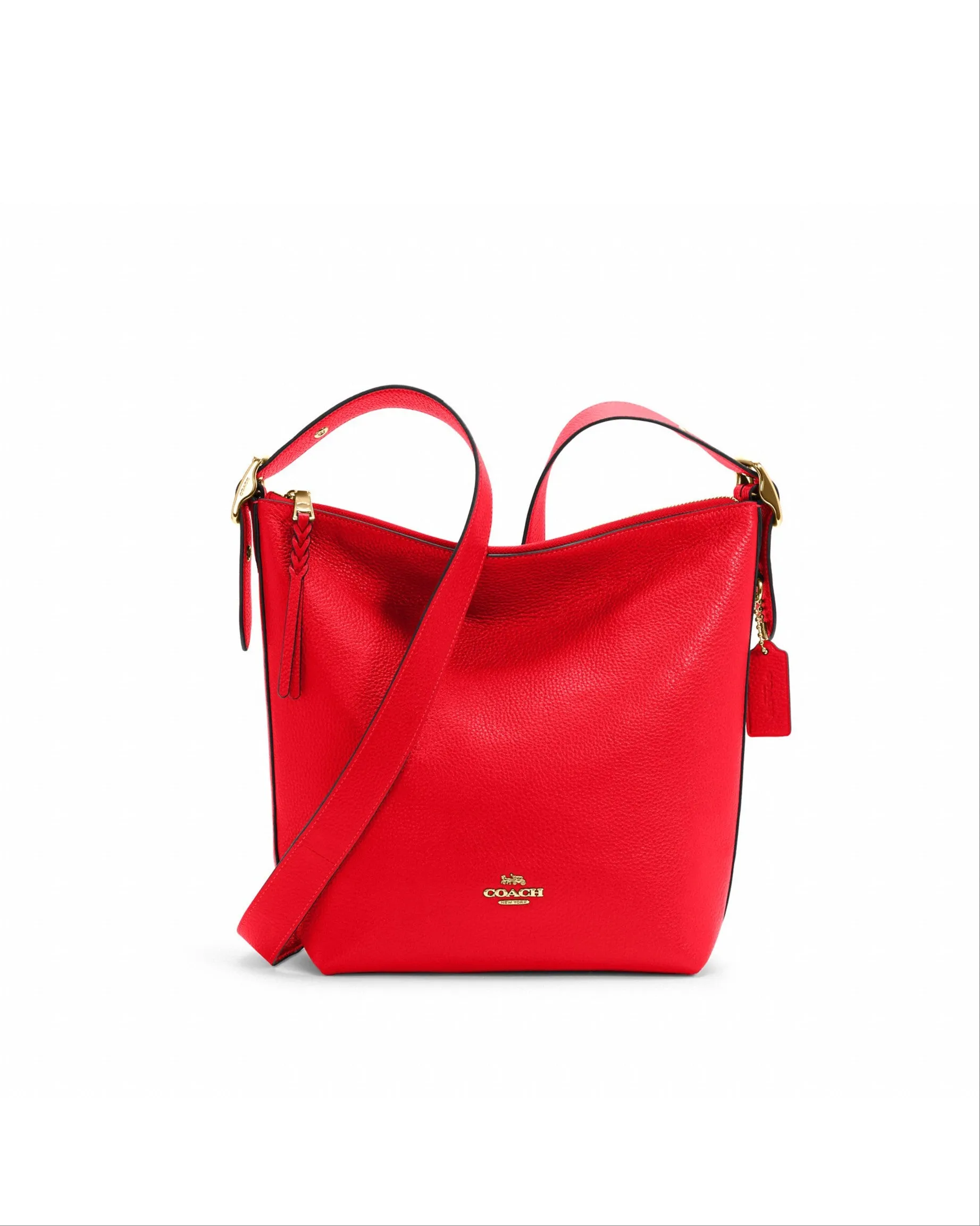 Coach Women's Electric Red Val Duffle