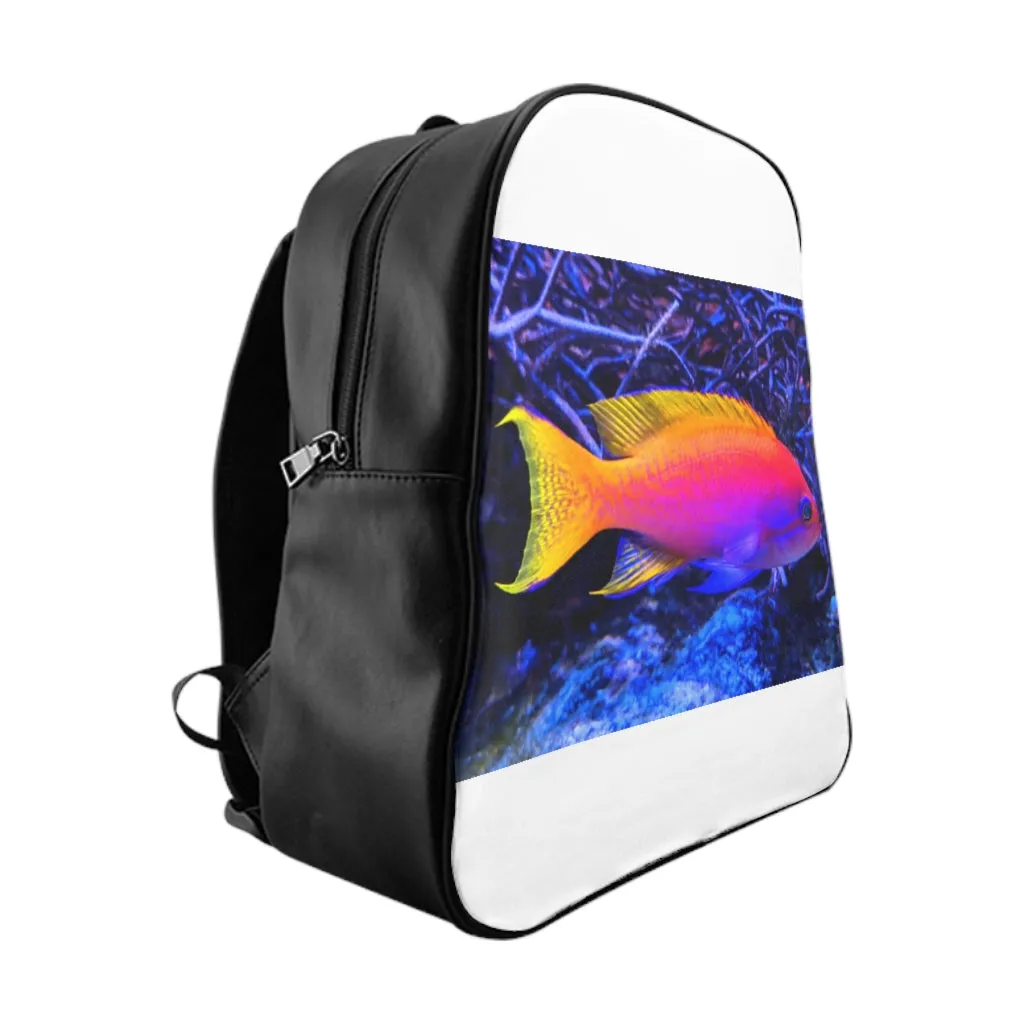 Coloful Fish School Backpack