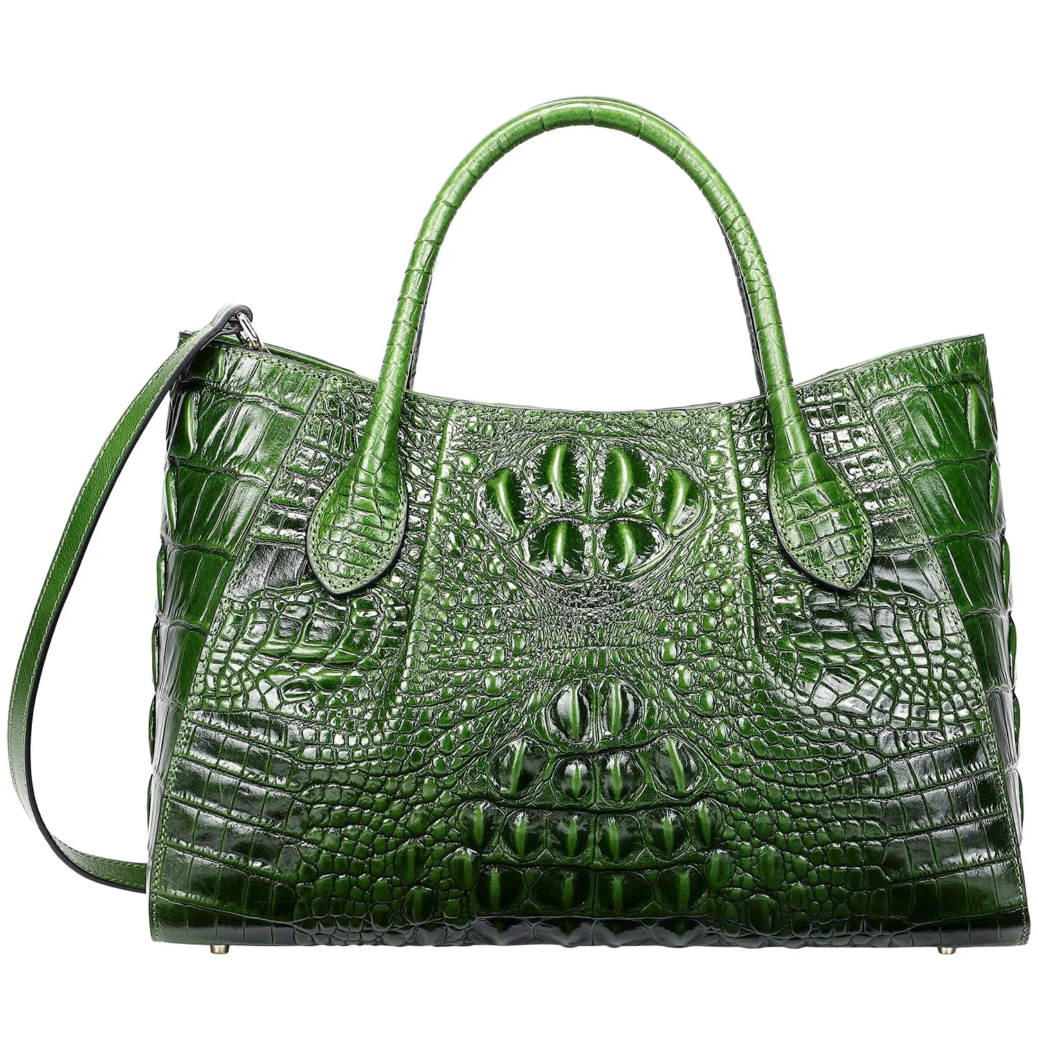 Crocodile Top Handle Bags