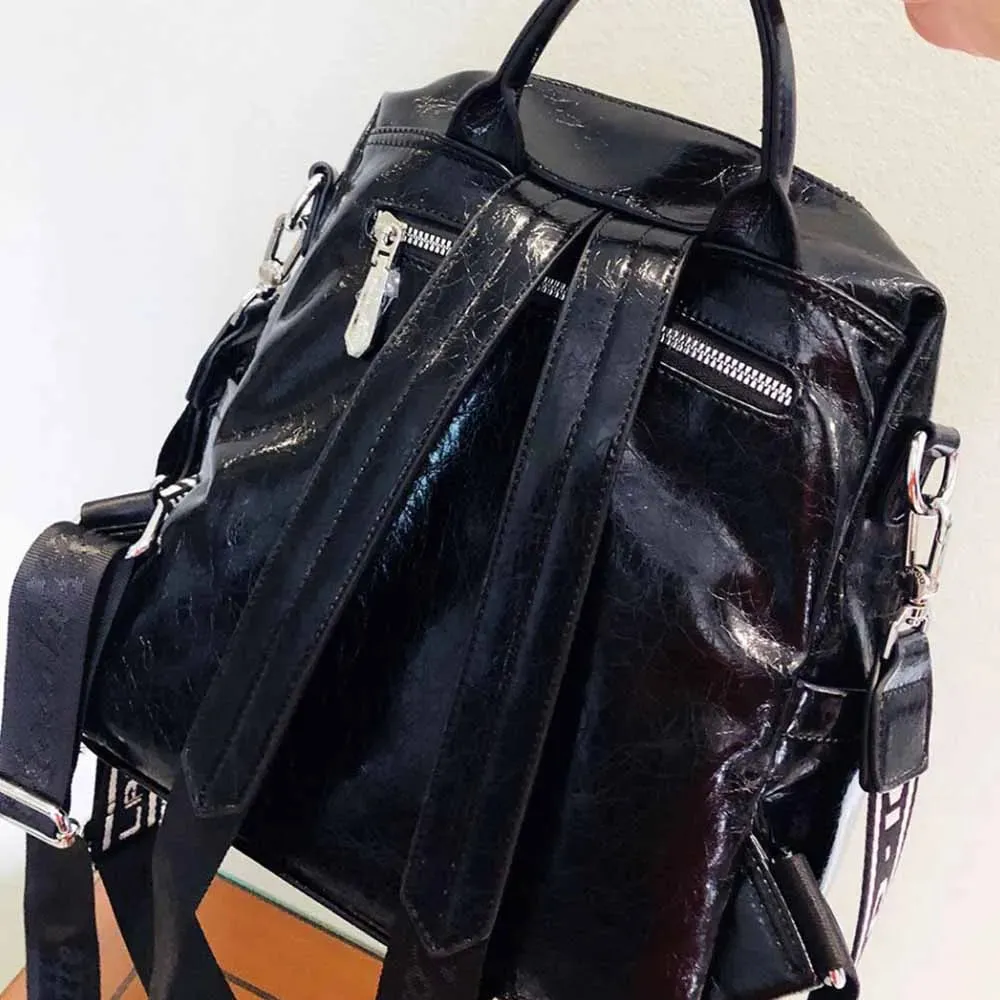 Designer Inspired Genuine Leather Backpack