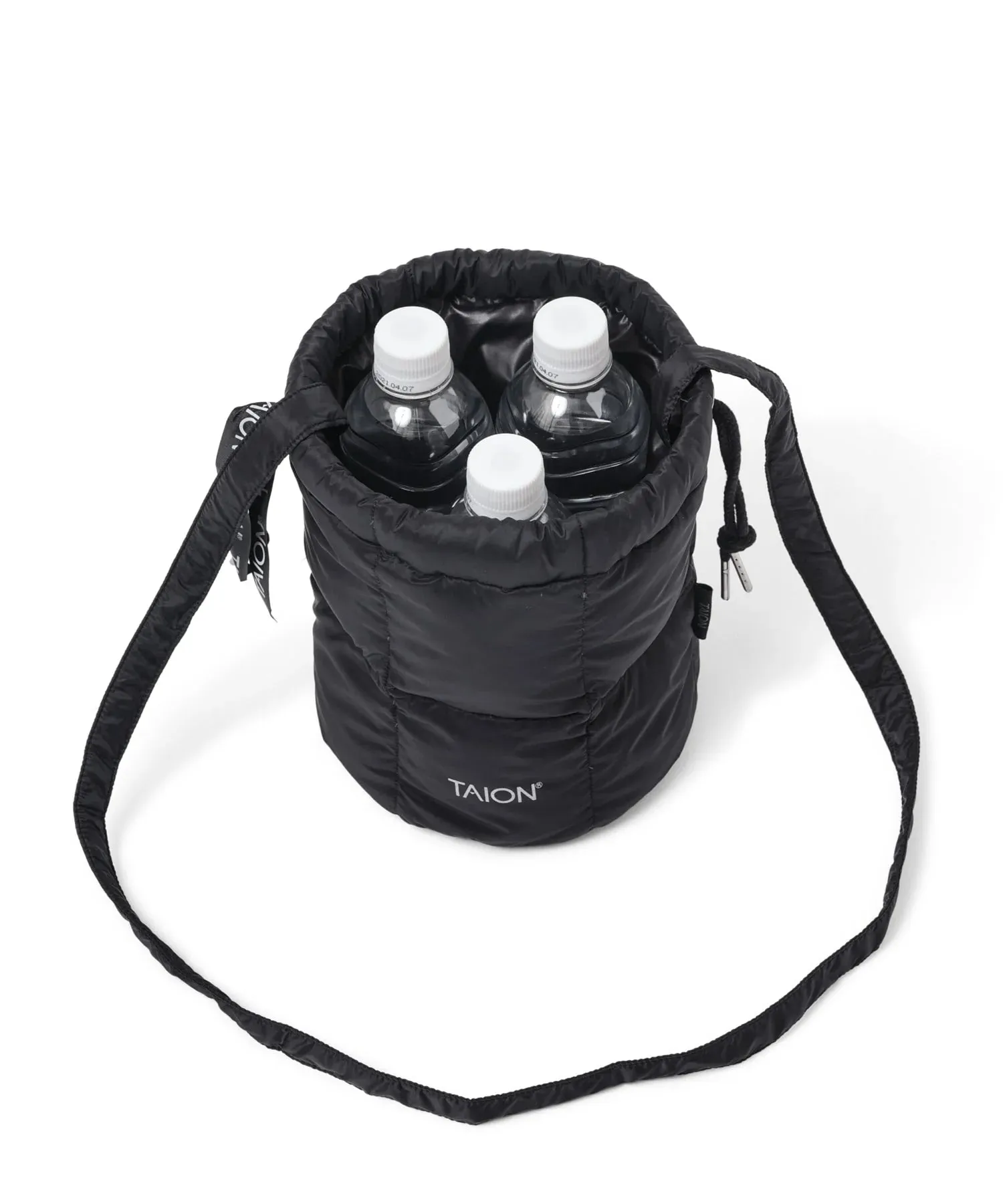 Draw String Down Bag Small | Black