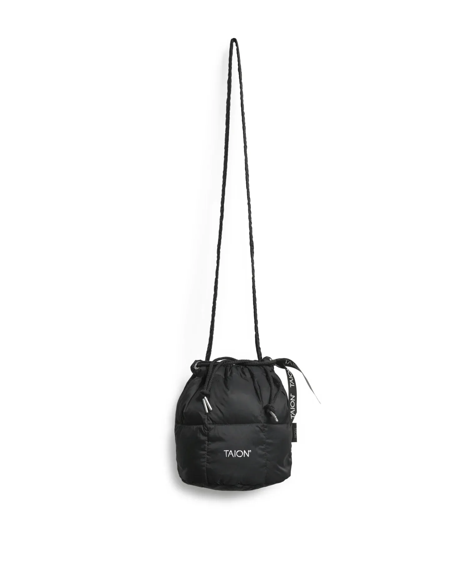 Draw String Down Bag Small | Black