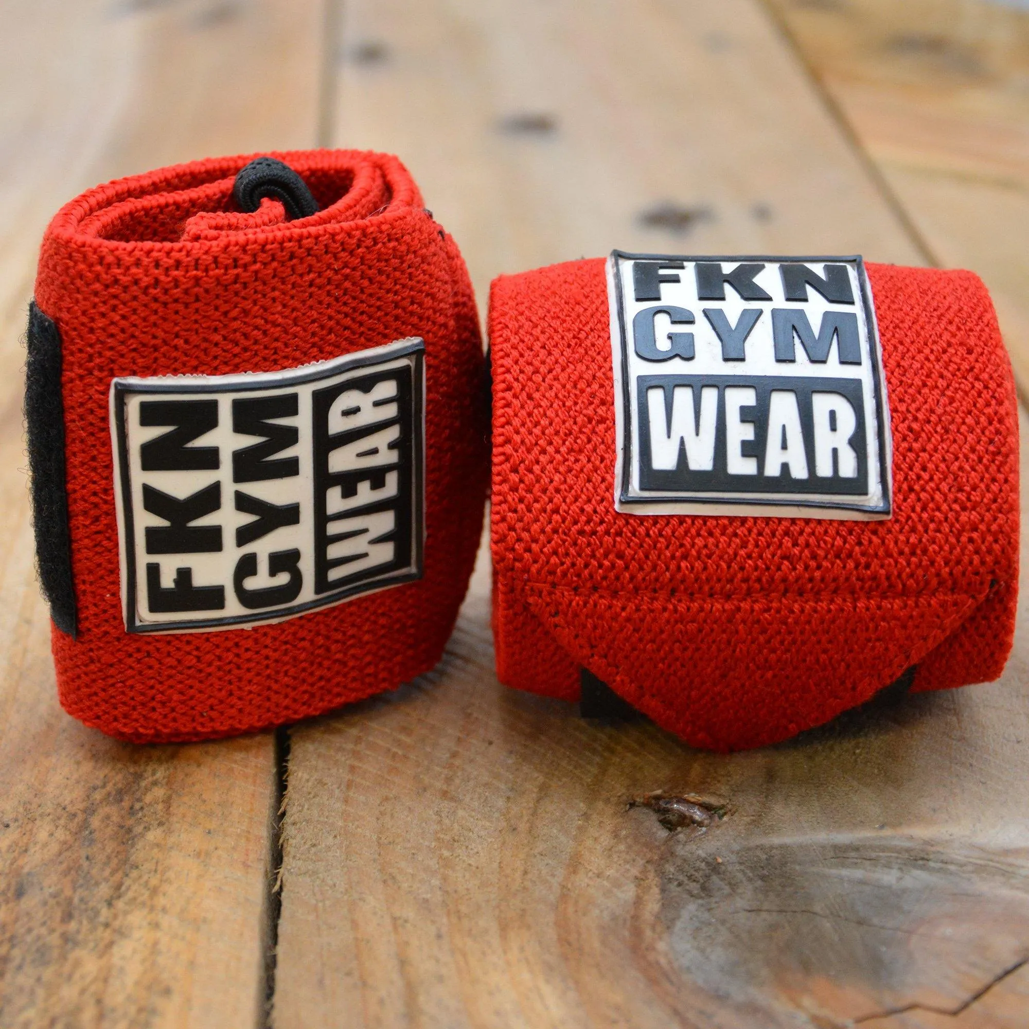 FKN Gym Wrist Wraps | Red