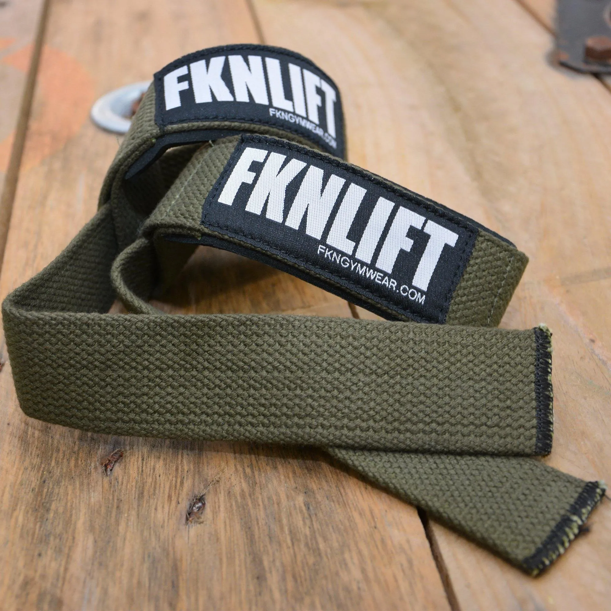 FKNLIFT Gym Lifting Straps | Black