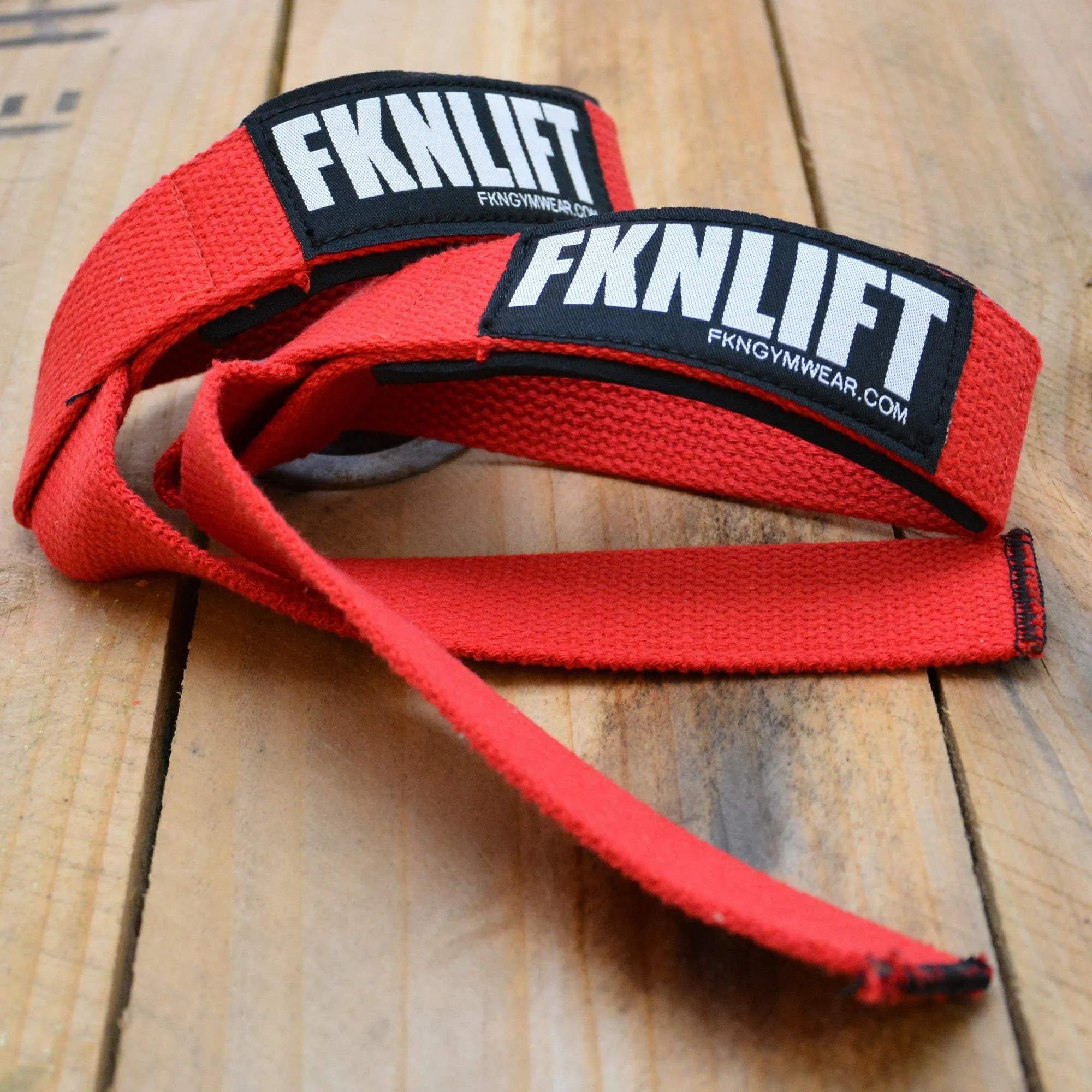 FKNLIFT Gym Lifting Straps | Black