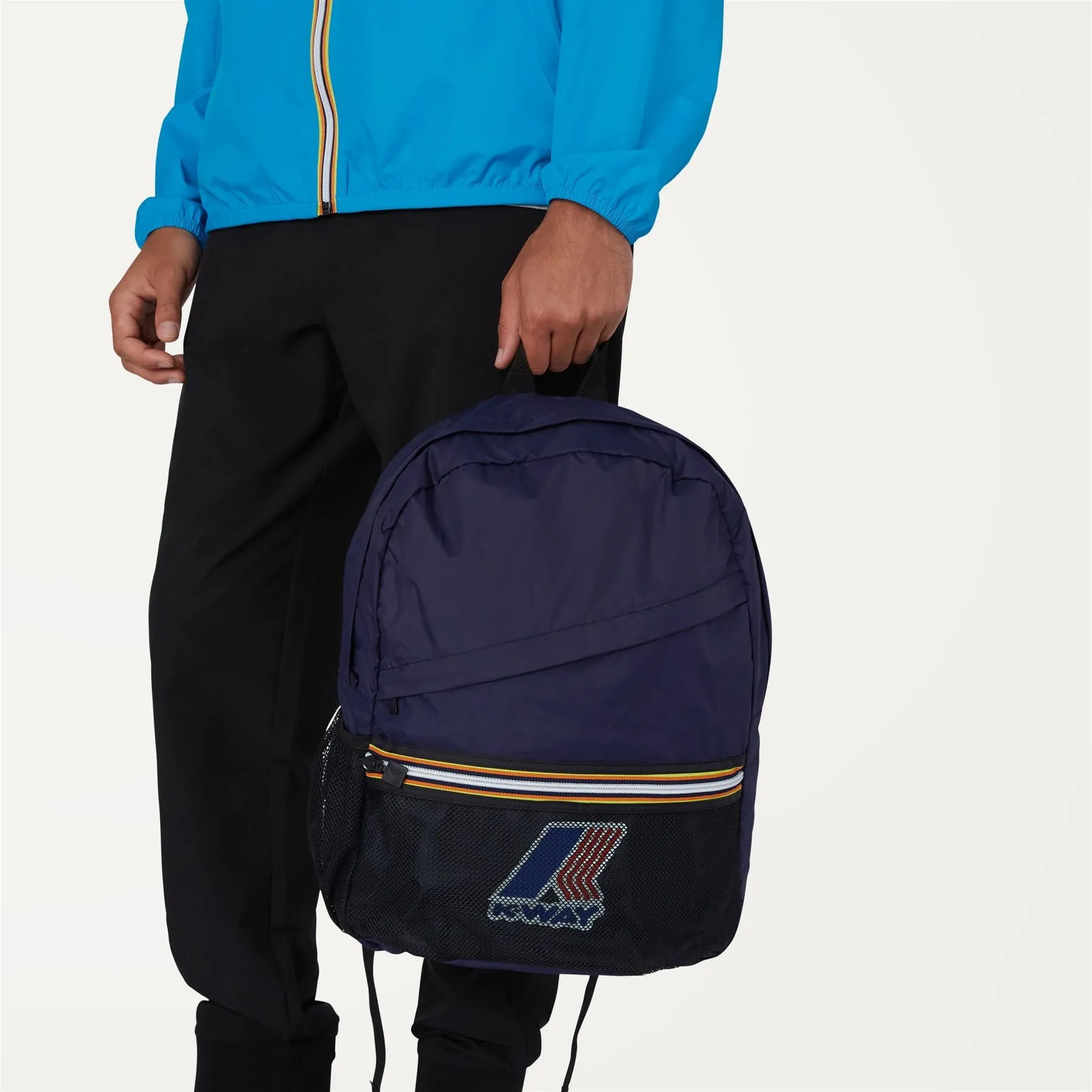 Francois - Packable Ripstop Backpack in Blue Depht