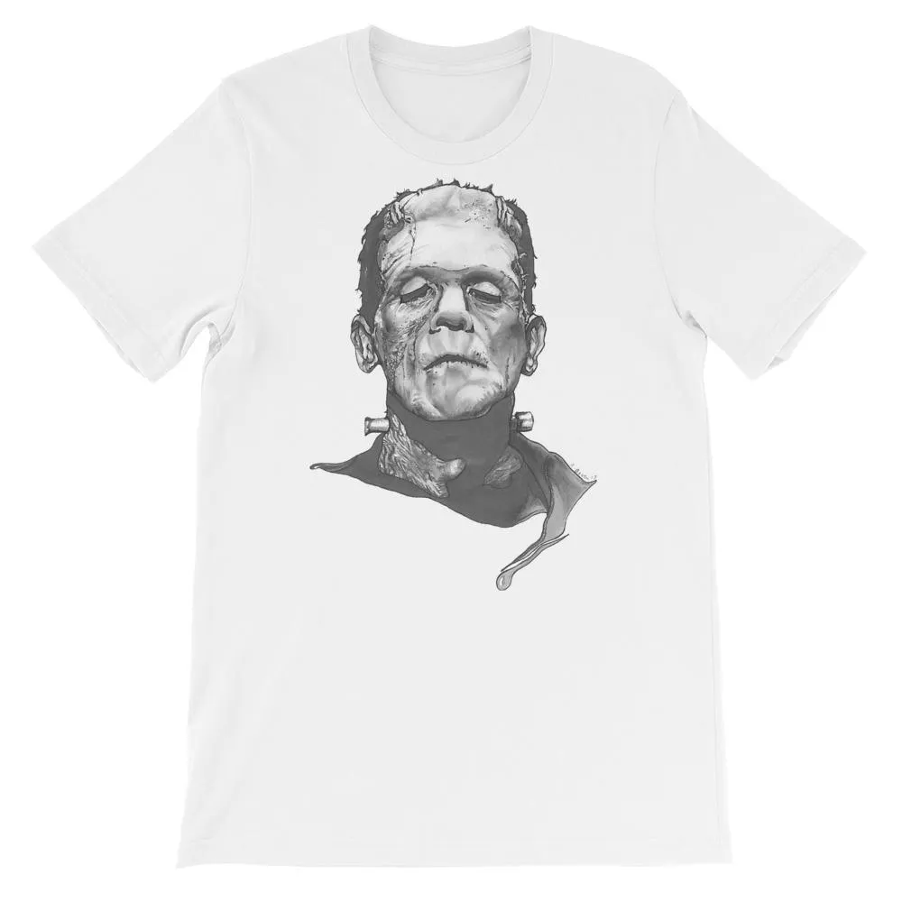 Frankinstein Short-Sleeve Unisex T-Shirt Illustrated by Robert Bowen