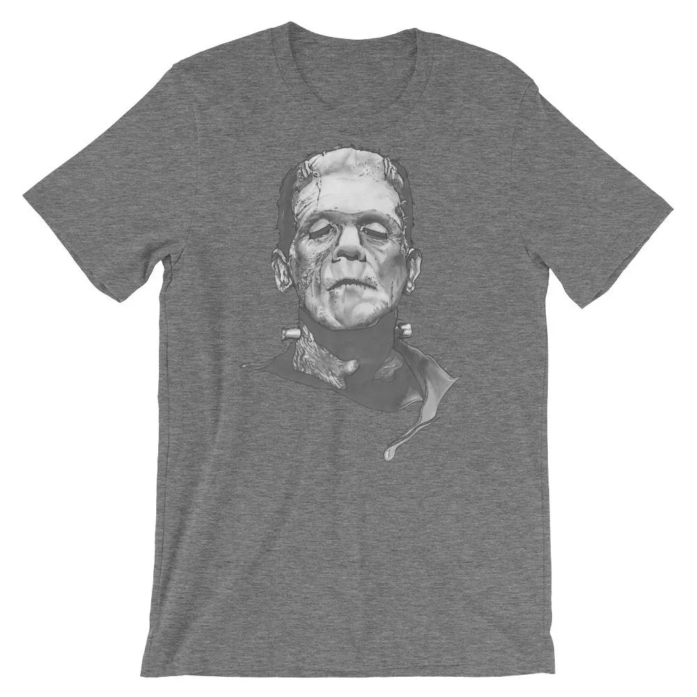 Frankinstein Short-Sleeve Unisex T-Shirt Illustrated by Robert Bowen