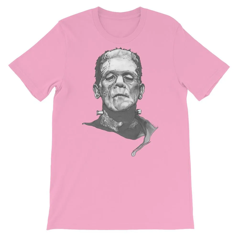 Frankinstein Short-Sleeve Unisex T-Shirt Illustrated by Robert Bowen