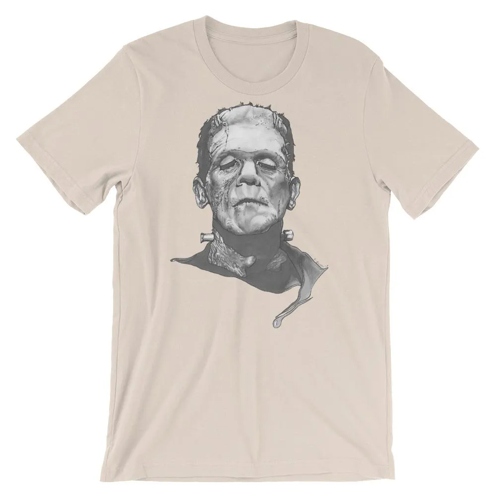 Frankinstein Short-Sleeve Unisex T-Shirt Illustrated by Robert Bowen