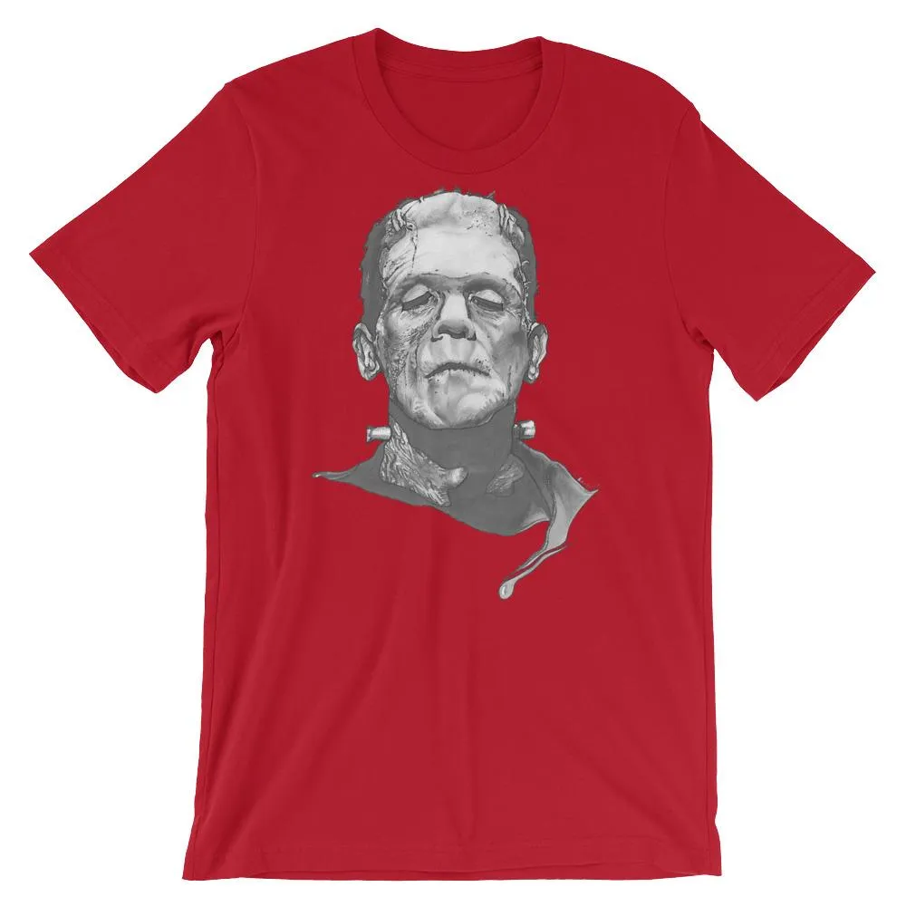 Frankinstein Short-Sleeve Unisex T-Shirt Illustrated by Robert Bowen