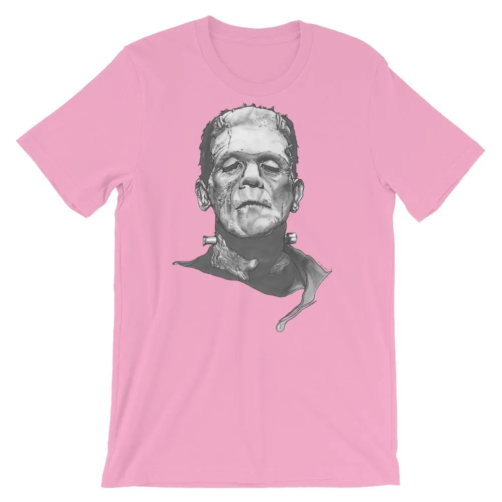 Frankinstein Short-Sleeve Unisex T-Shirt Illustrated by Robert Bowen