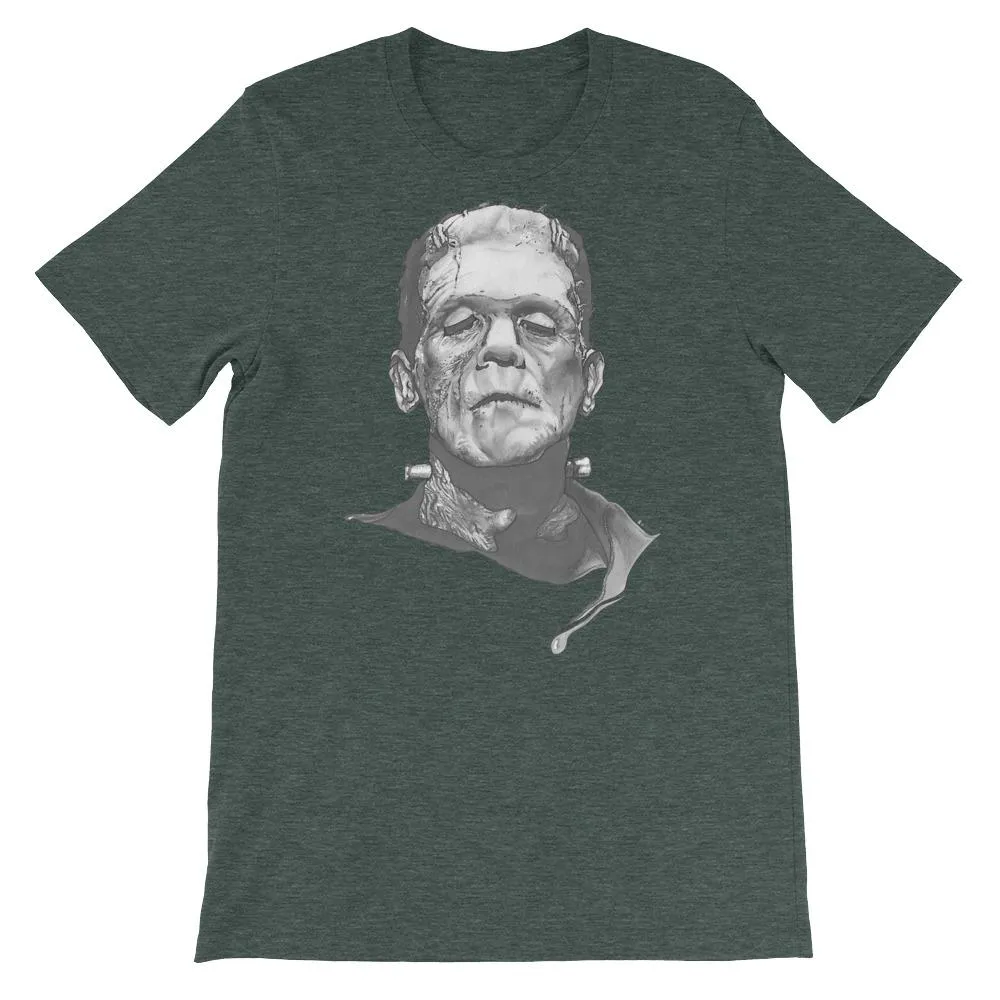 Frankinstein Short-Sleeve Unisex T-Shirt Illustrated by Robert Bowen