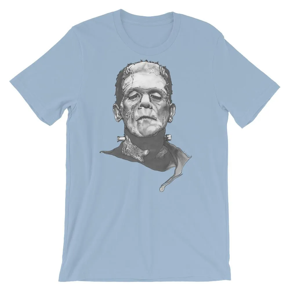 Frankinstein Short-Sleeve Unisex T-Shirt Illustrated by Robert Bowen