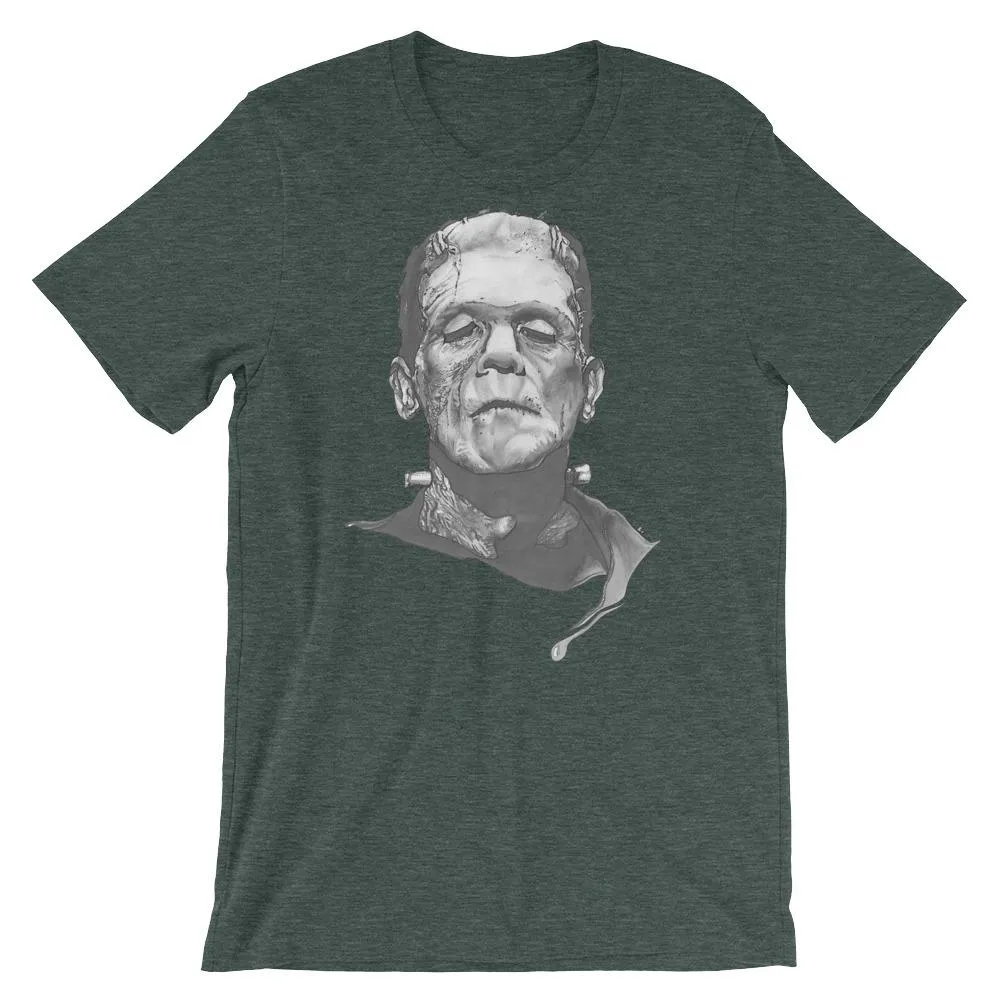 Frankinstein Short-Sleeve Unisex T-Shirt Illustrated by Robert Bowen