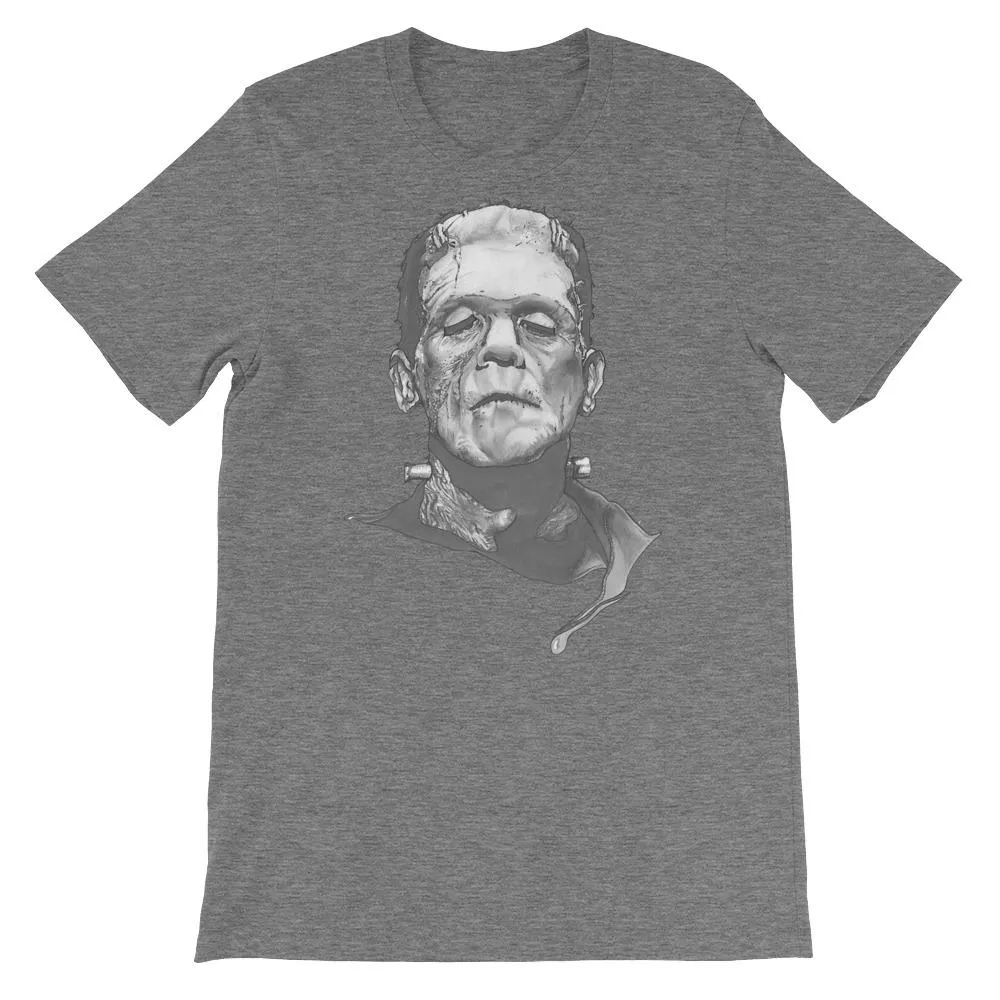 Frankinstein Short-Sleeve Unisex T-Shirt Illustrated by Robert Bowen