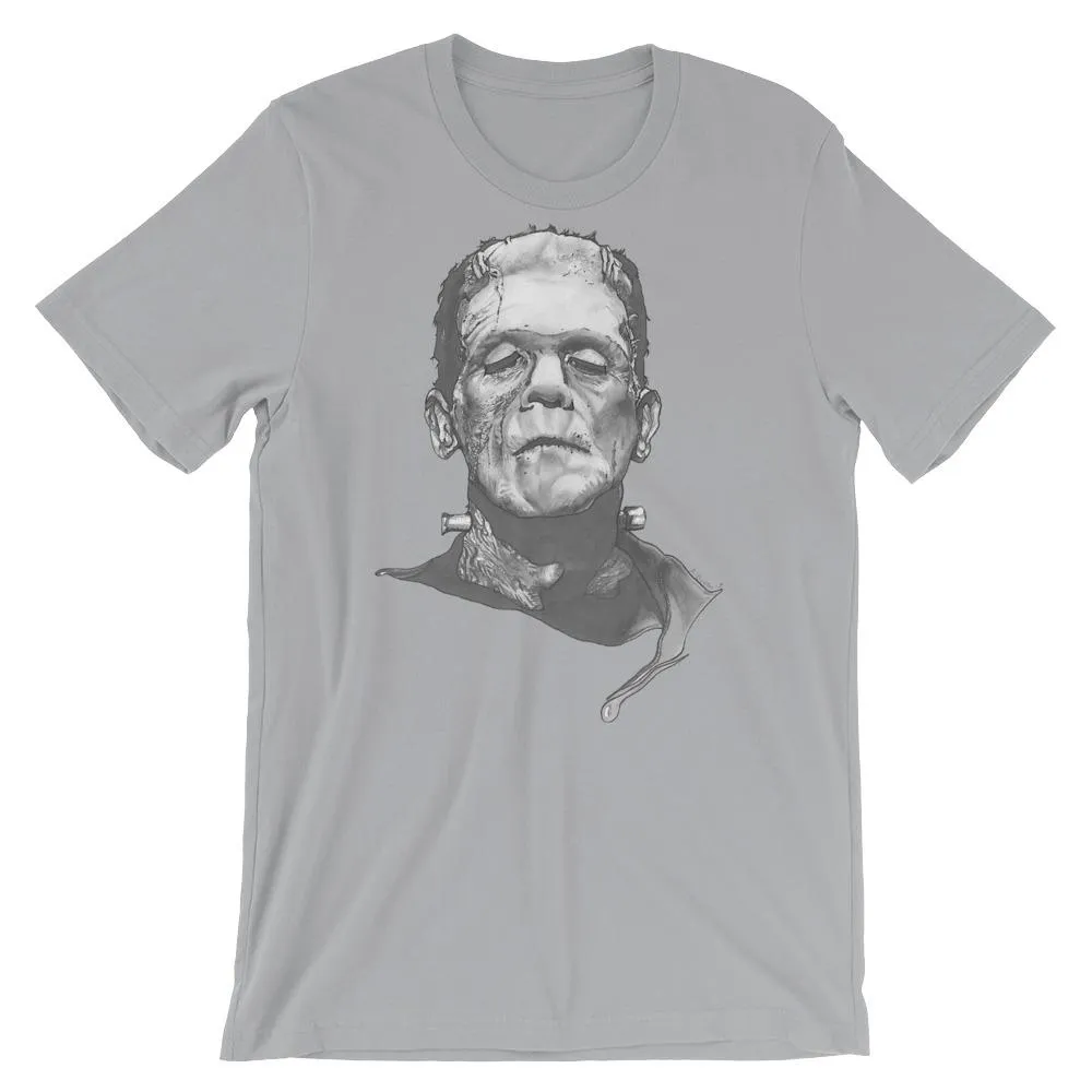 Frankinstein Short-Sleeve Unisex T-Shirt Illustrated by Robert Bowen