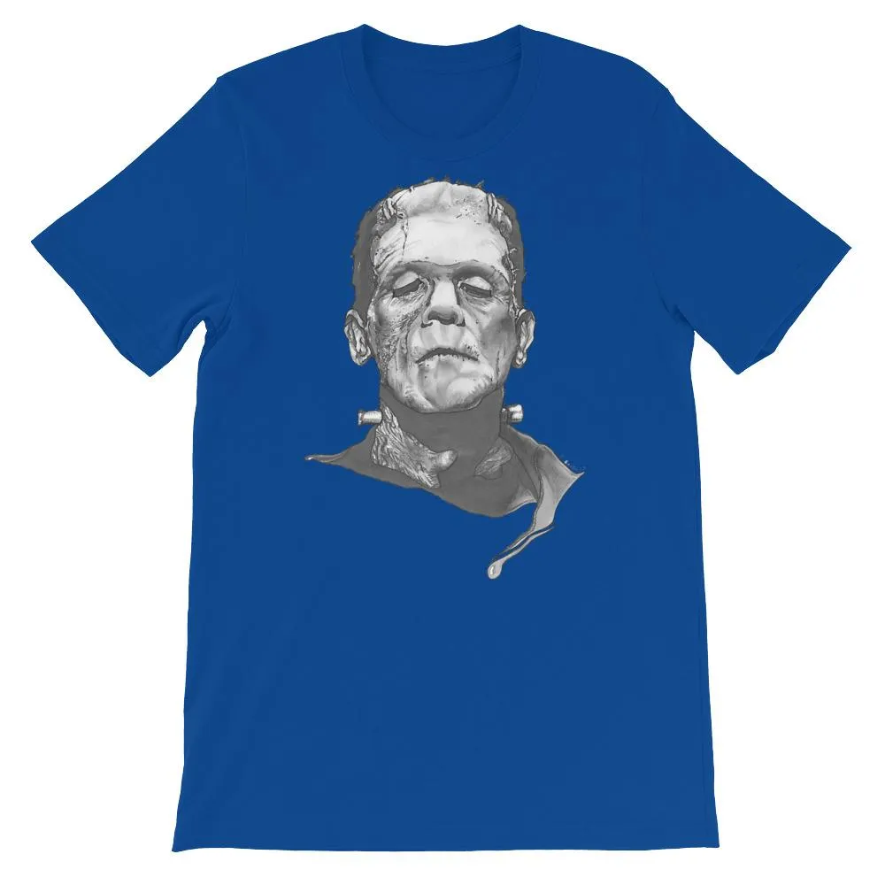 Frankinstein Short-Sleeve Unisex T-Shirt Illustrated by Robert Bowen