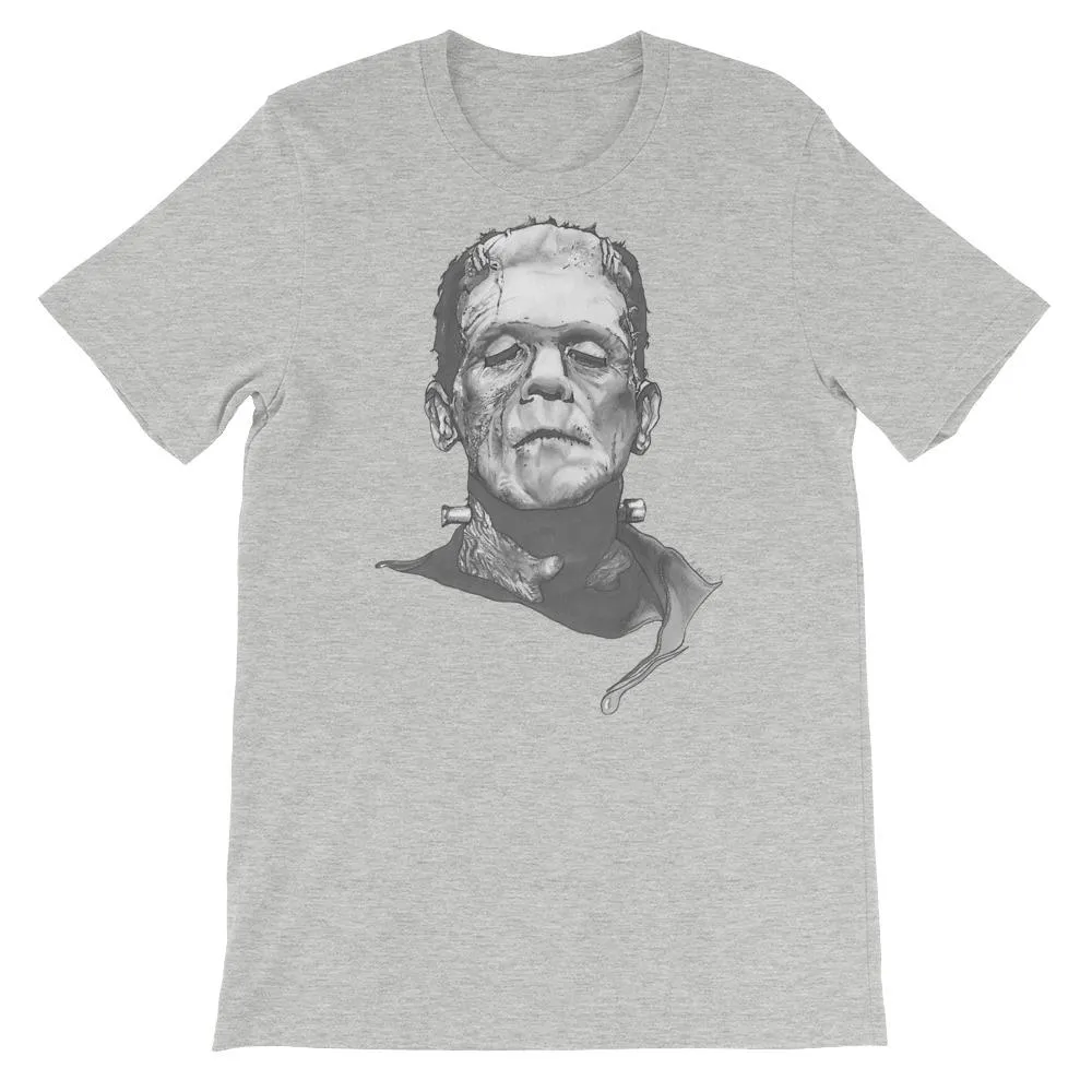 Frankinstein Short-Sleeve Unisex T-Shirt Illustrated by Robert Bowen