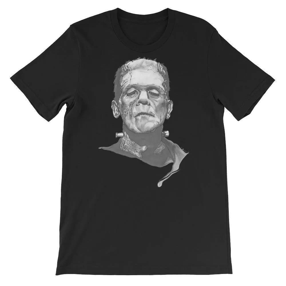 Frankinstein Short-Sleeve Unisex T-Shirt Illustrated by Robert Bowen