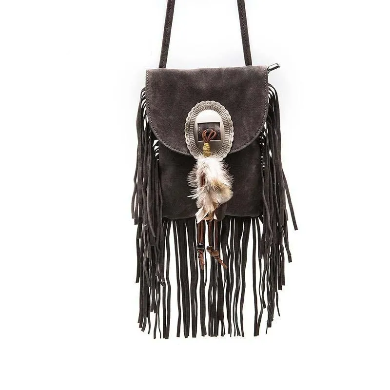 Fringe Tassel Crossbody Bag