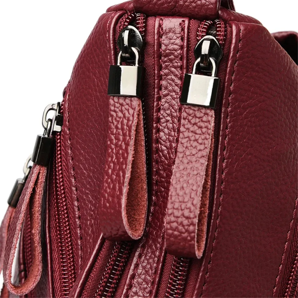 Genuine Purse Women Bag Designer Shoulder Crossbody Messenger Bag