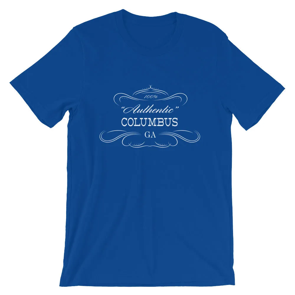 Georgia - Columbus GA - Short-Sleeve Unisex T-Shirt - "Authentic"