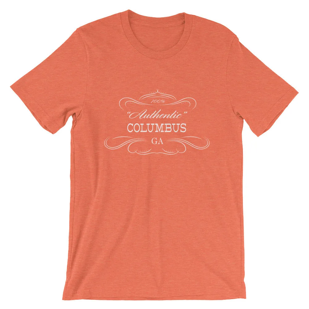 Georgia - Columbus GA - Short-Sleeve Unisex T-Shirt - "Authentic"