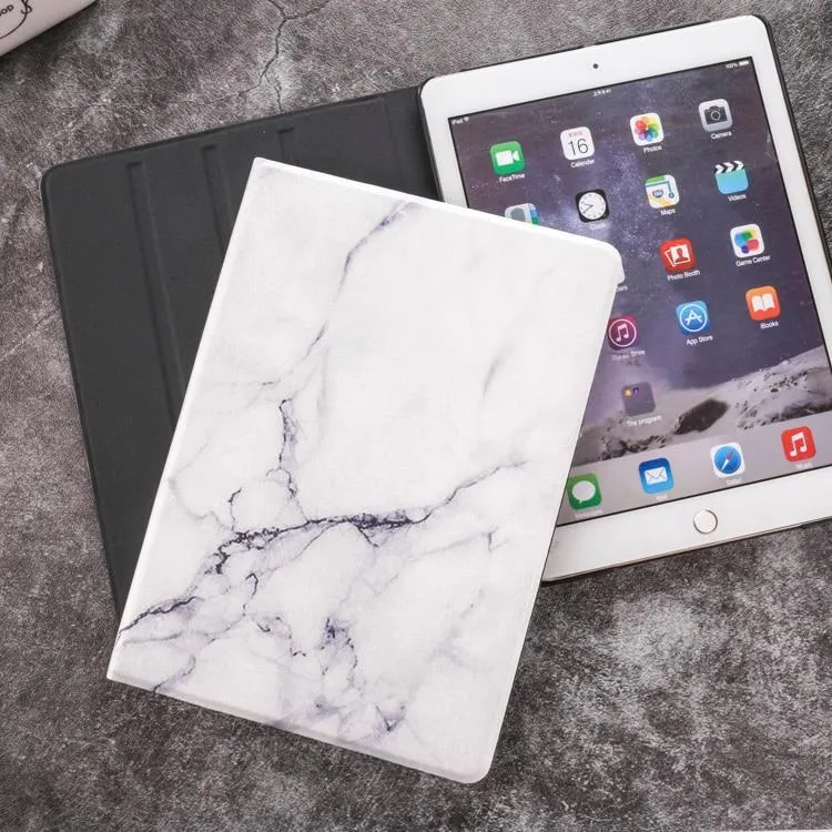 Hard Marble Pattern PC Material Support Protective Cover Case For iPad Air 1 2 Mini 1234 iPad 234 iPad 2017 2018 9.7inch