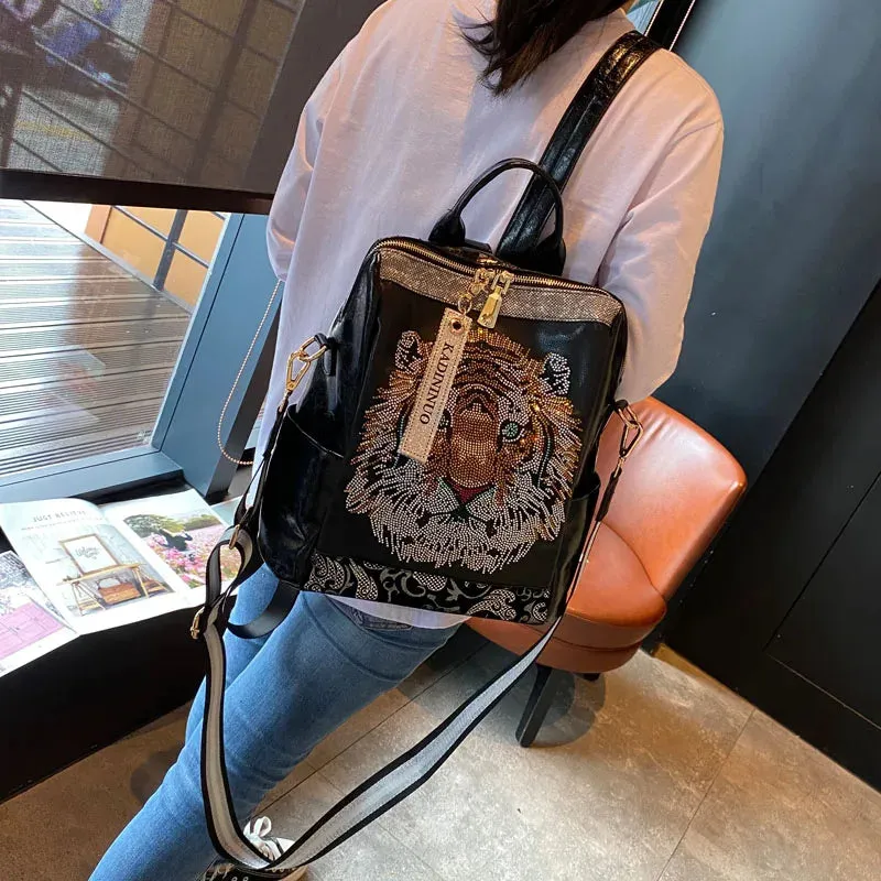 Large Tiger Gem Backpack