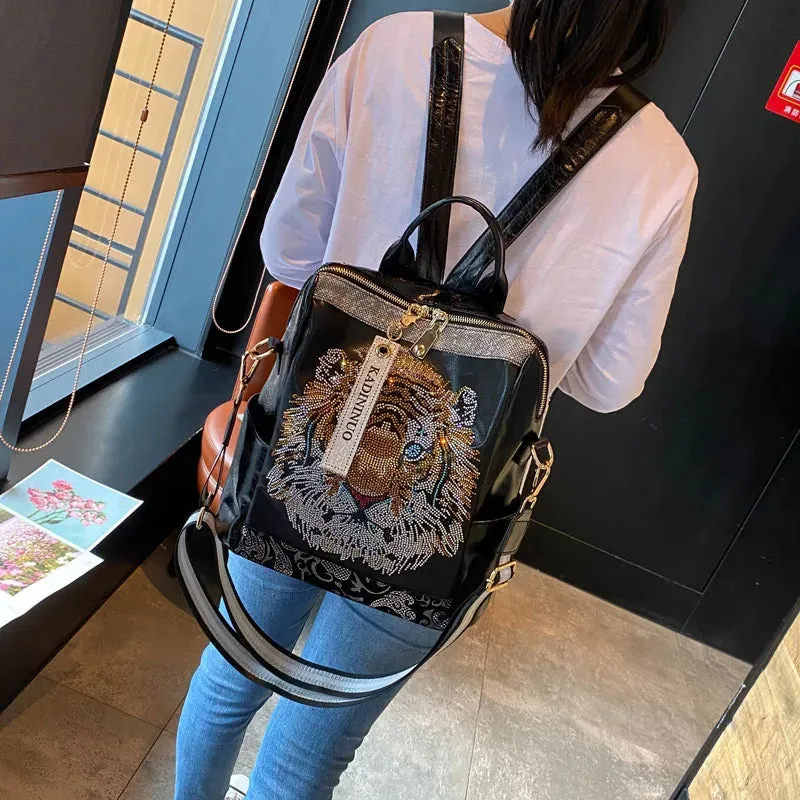 Large Tiger Gem Backpack