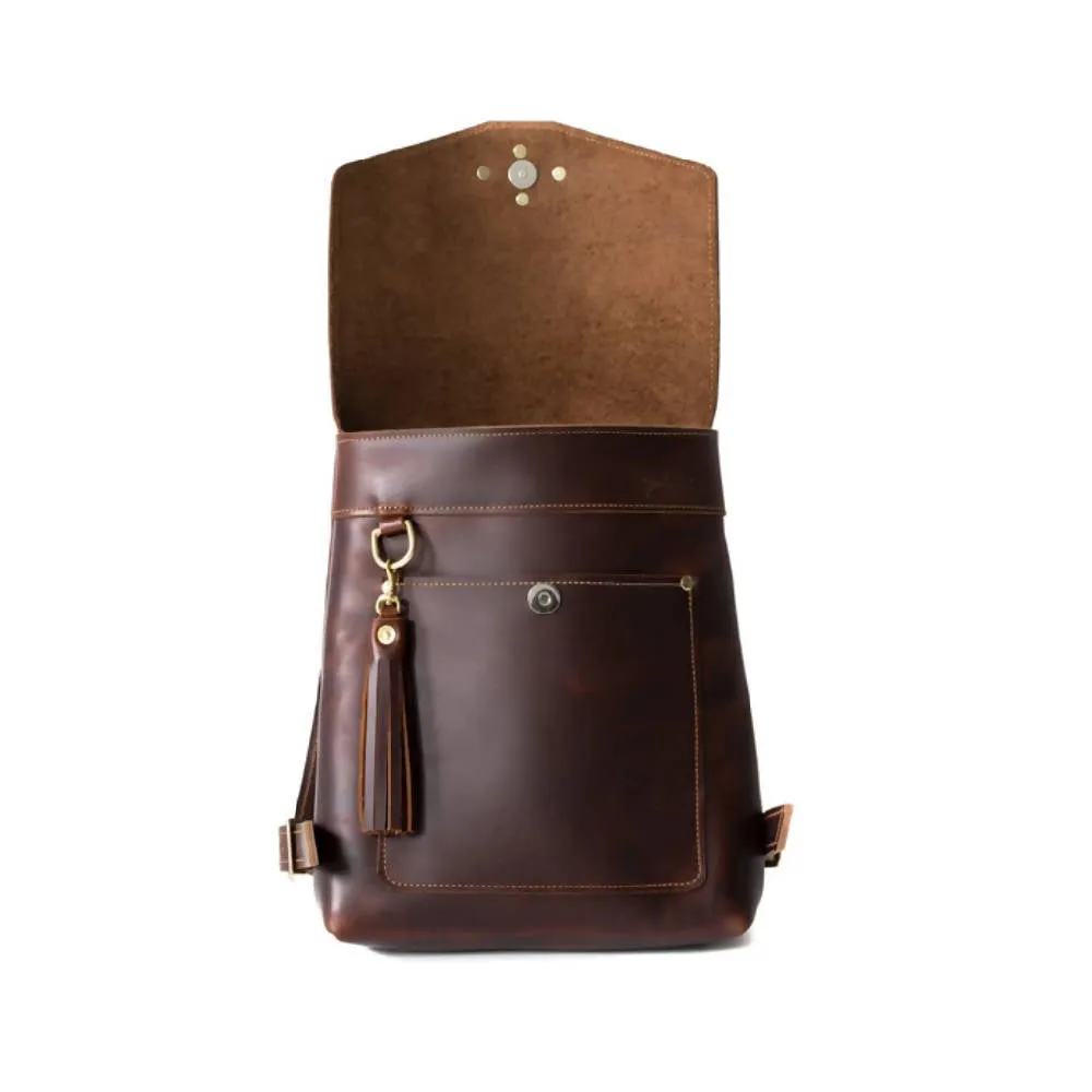 Leather Rucksack